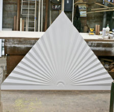 Primed Mahogany Pendant