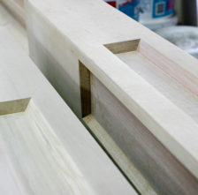 Recessed Panel Western Red Cedar 6x6 Posts