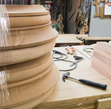 Spanish Cedar Round Column Bases