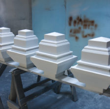 Primed Spanish Cedar Ornamental Caps